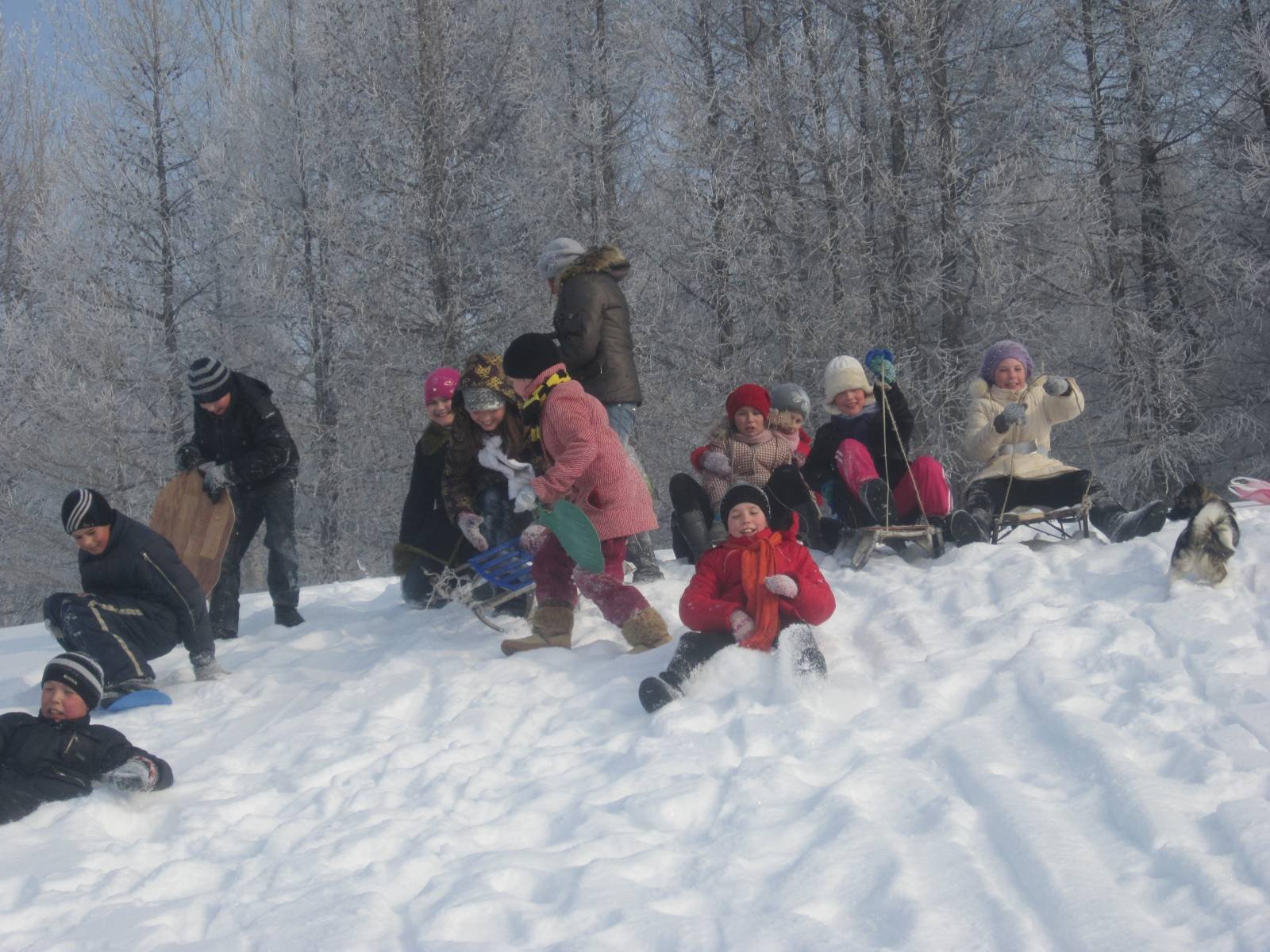 Досуг детей на праздничные выходные.