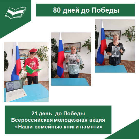 Всероссийская молодежная акция «Наши семейные книги памяти».